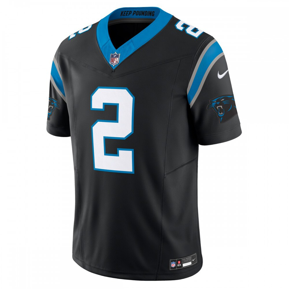 D.J. Moore Carolina Panthers Nike Vapor F.U.S.E. Limited Jersey - Black-GridironStore